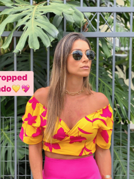 Cropped Estampado