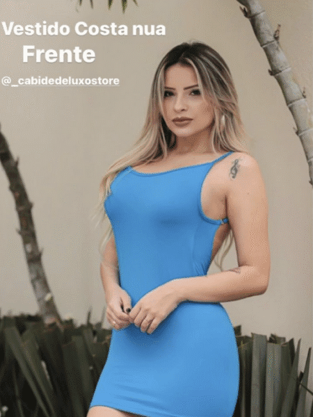 Vestido Azul