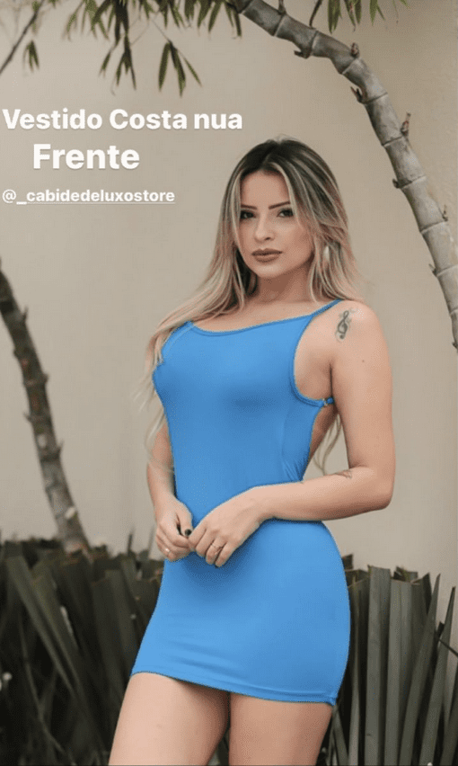 Vestido Azul