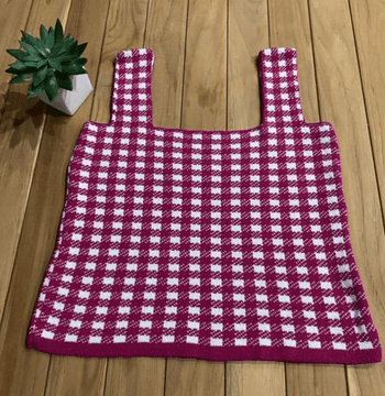 Cropped Tricô Pink