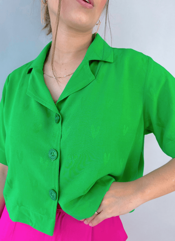 Camisa Curta Viscose - Imagem 2