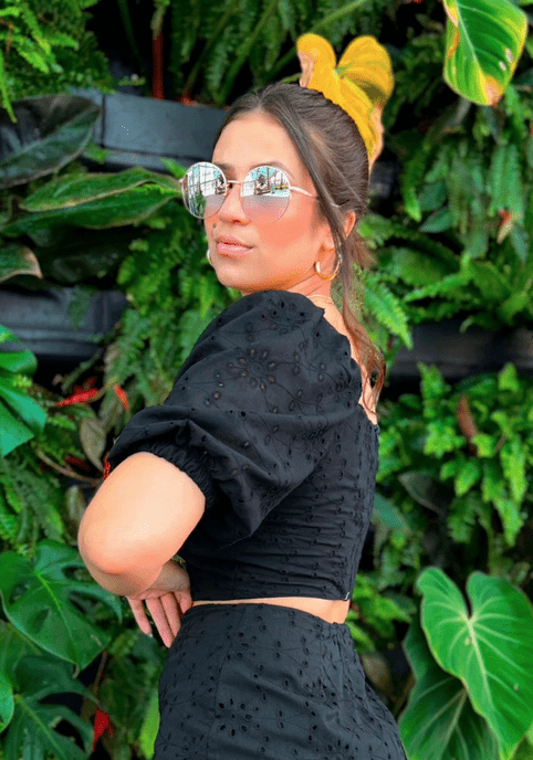 Cropped Laise com Manga Bufante - Imagem 3