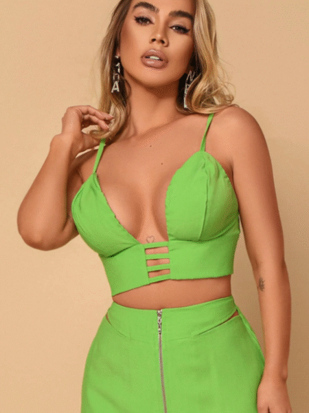 Cropped Viscose