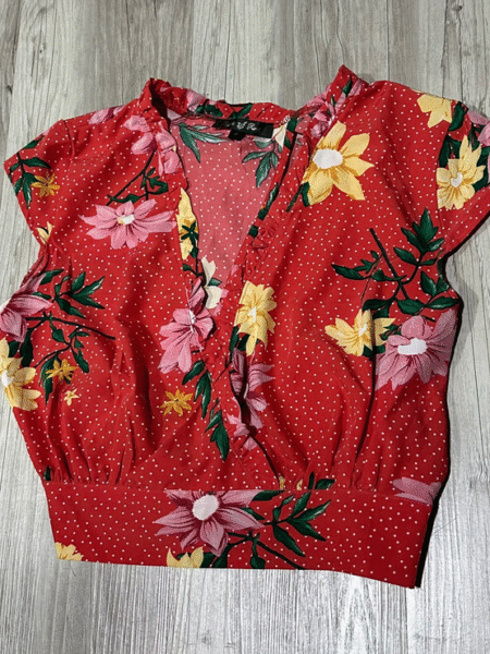 Cropped Floral
