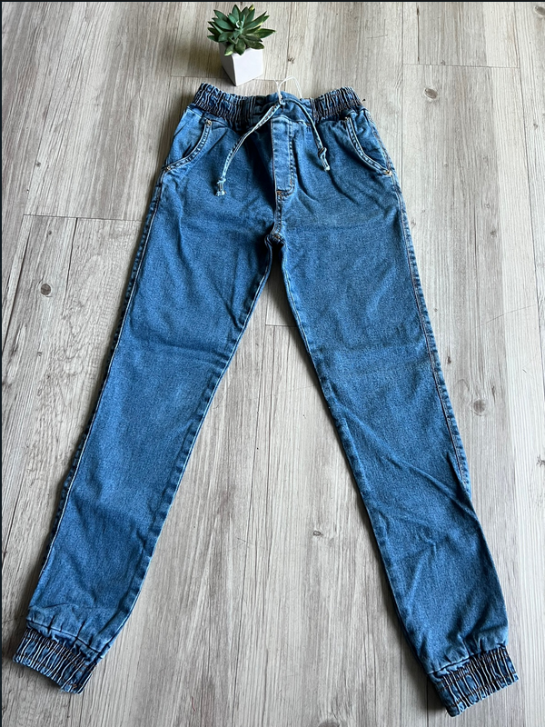 Calça Jeans Jogger Infantil