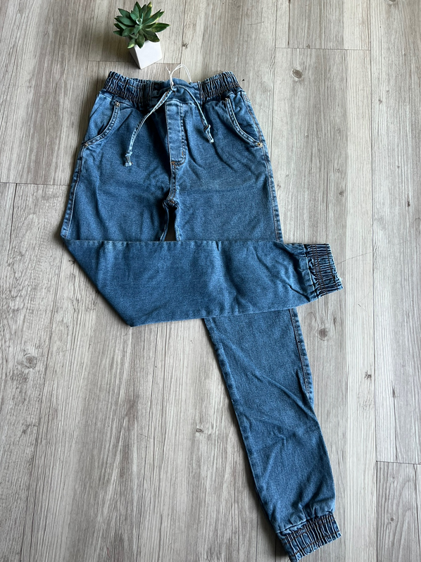 Calça Jeans Jogger Infantil - Imagem 2