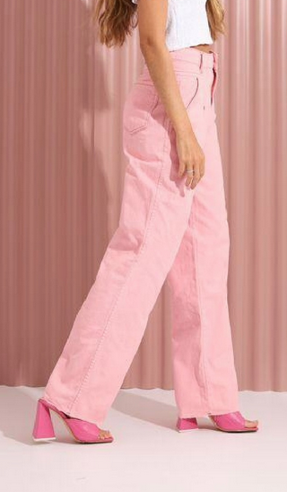 Calça Jeans Wide Leg - Imagem 3