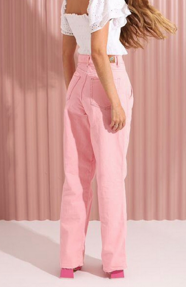 Calça Jeans Wide Leg - Imagem 4