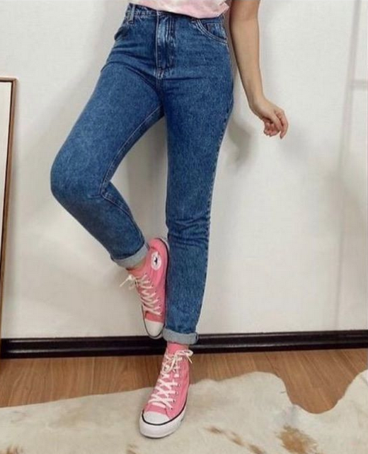 Calça Jeans Mom