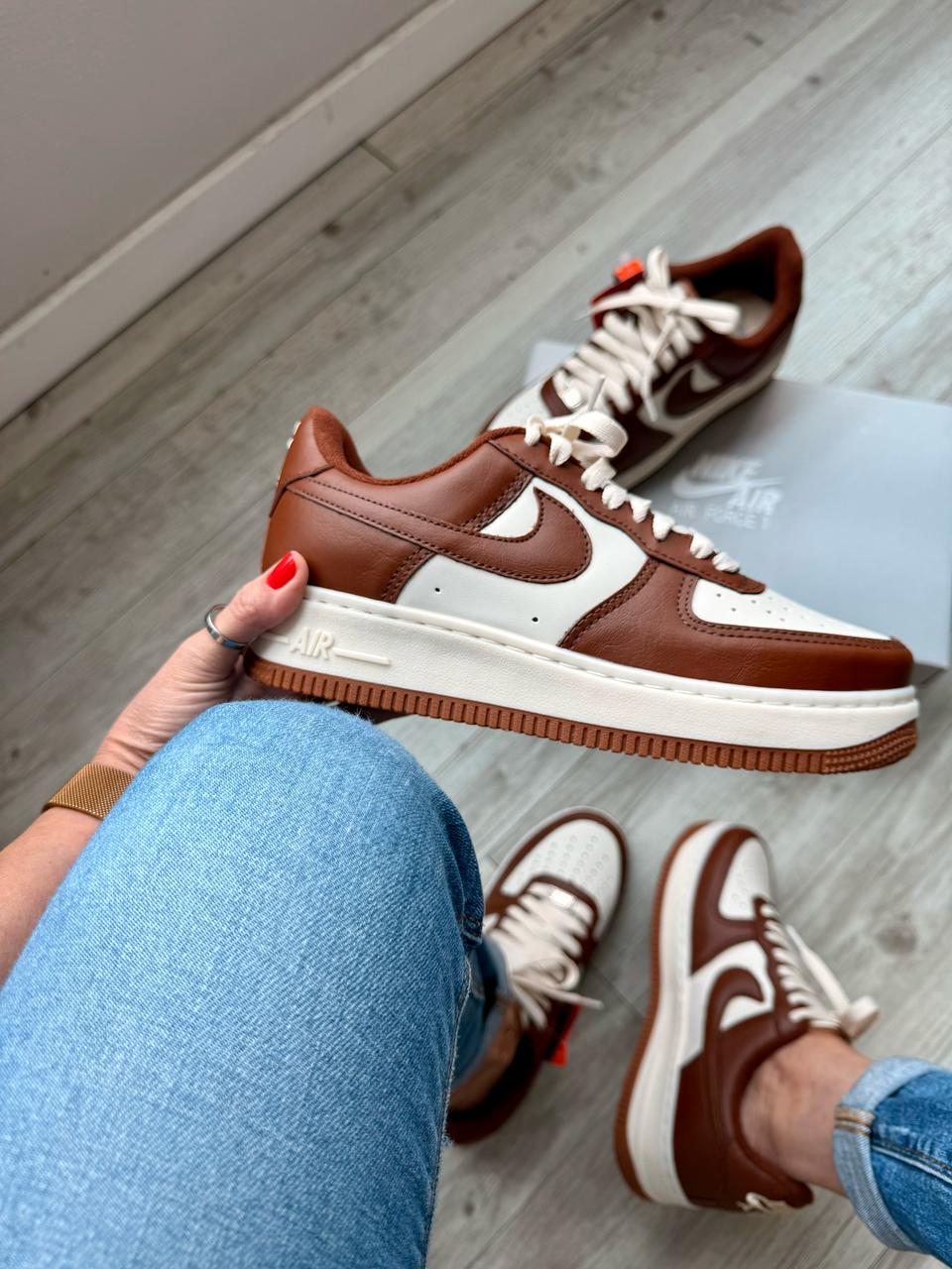 Nike Air Force OFF/Chocolate