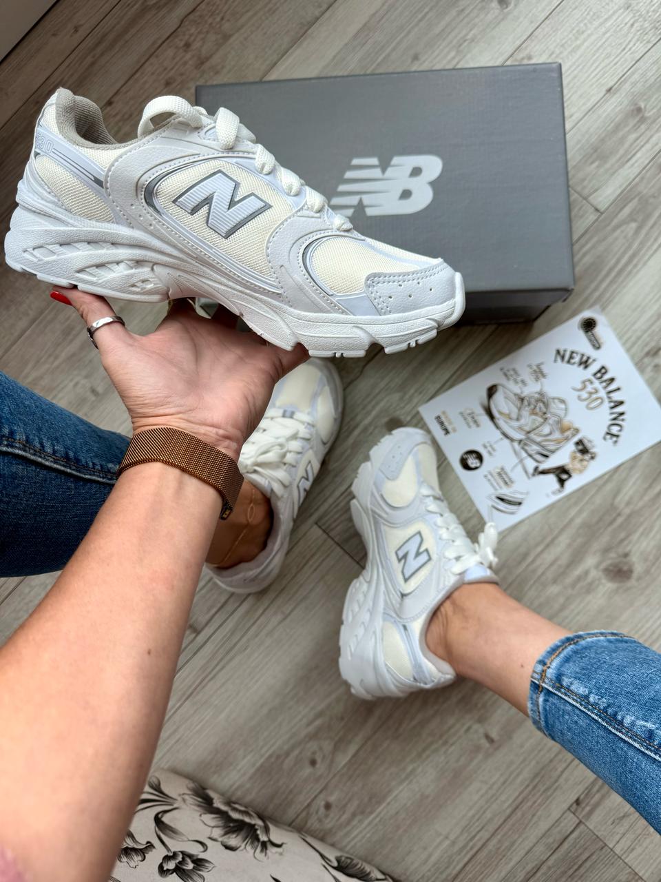 New Balance Branco/Cinza - Imagem 5
