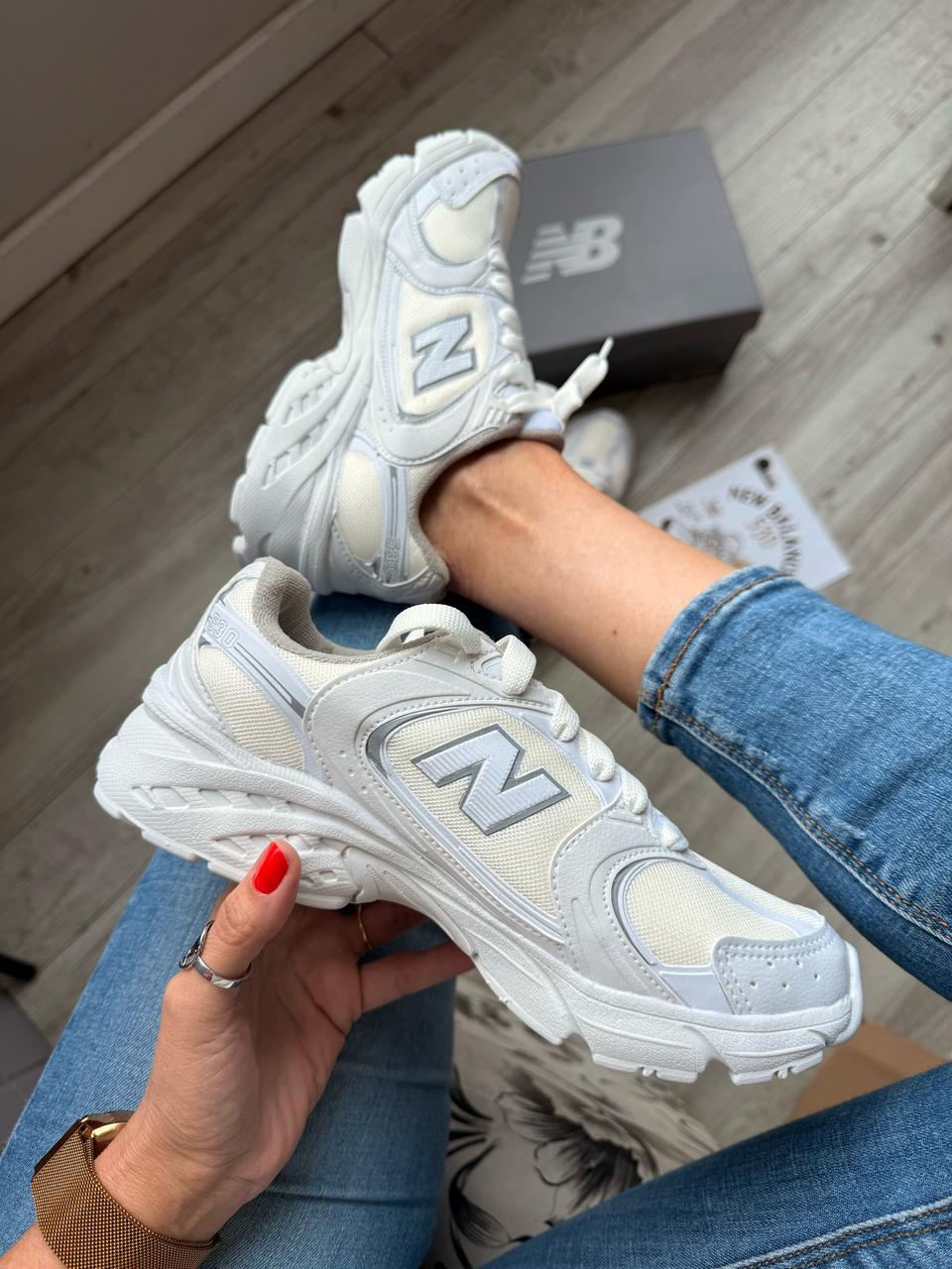 New Balance Branco/Cinza - Imagem 4