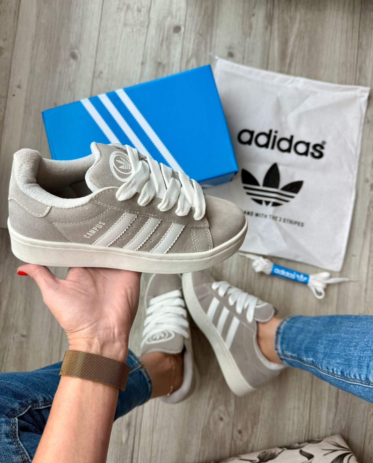 Adidas Campus Grafite/Cinza