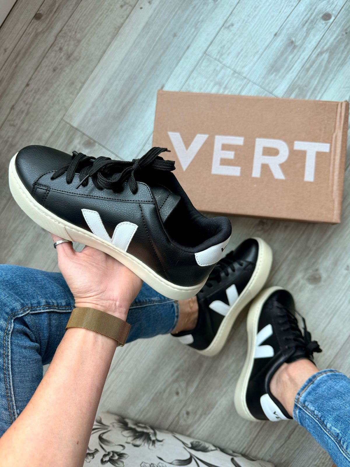 Vert Cadarço Preto/Branco - Imagem 3