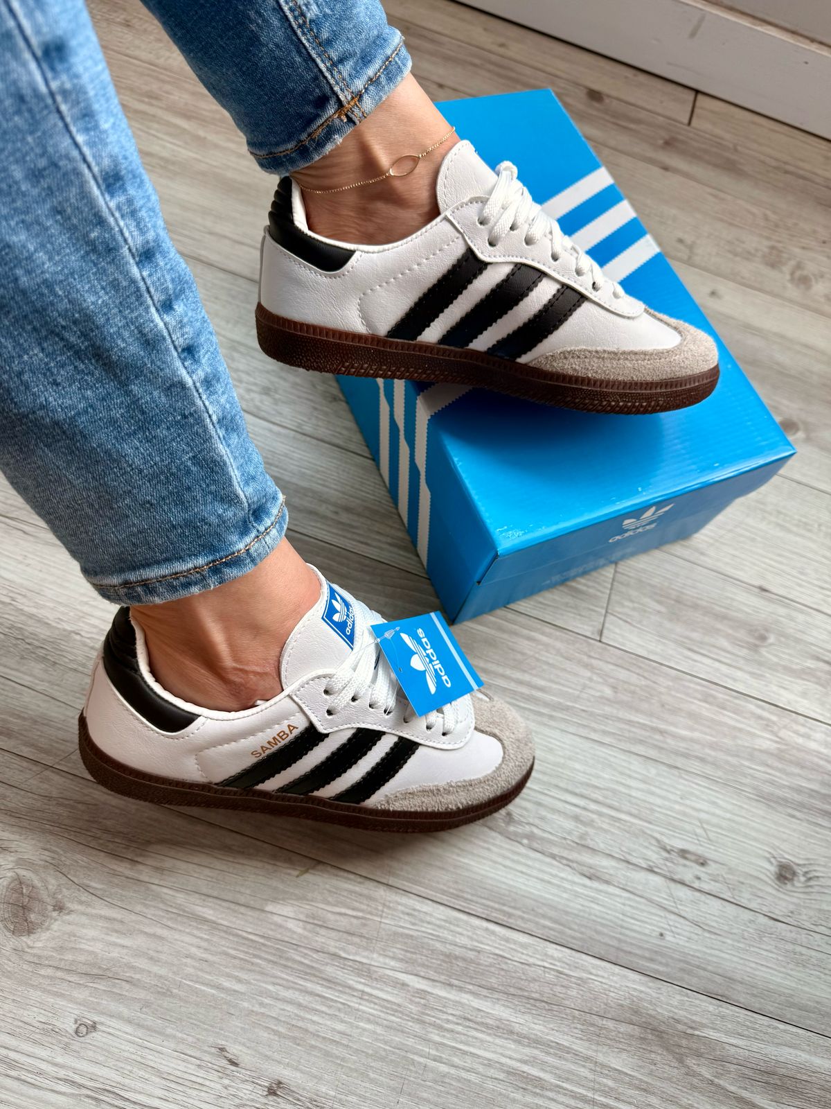 Adidas Samba Branco/Preto - Imagem 2