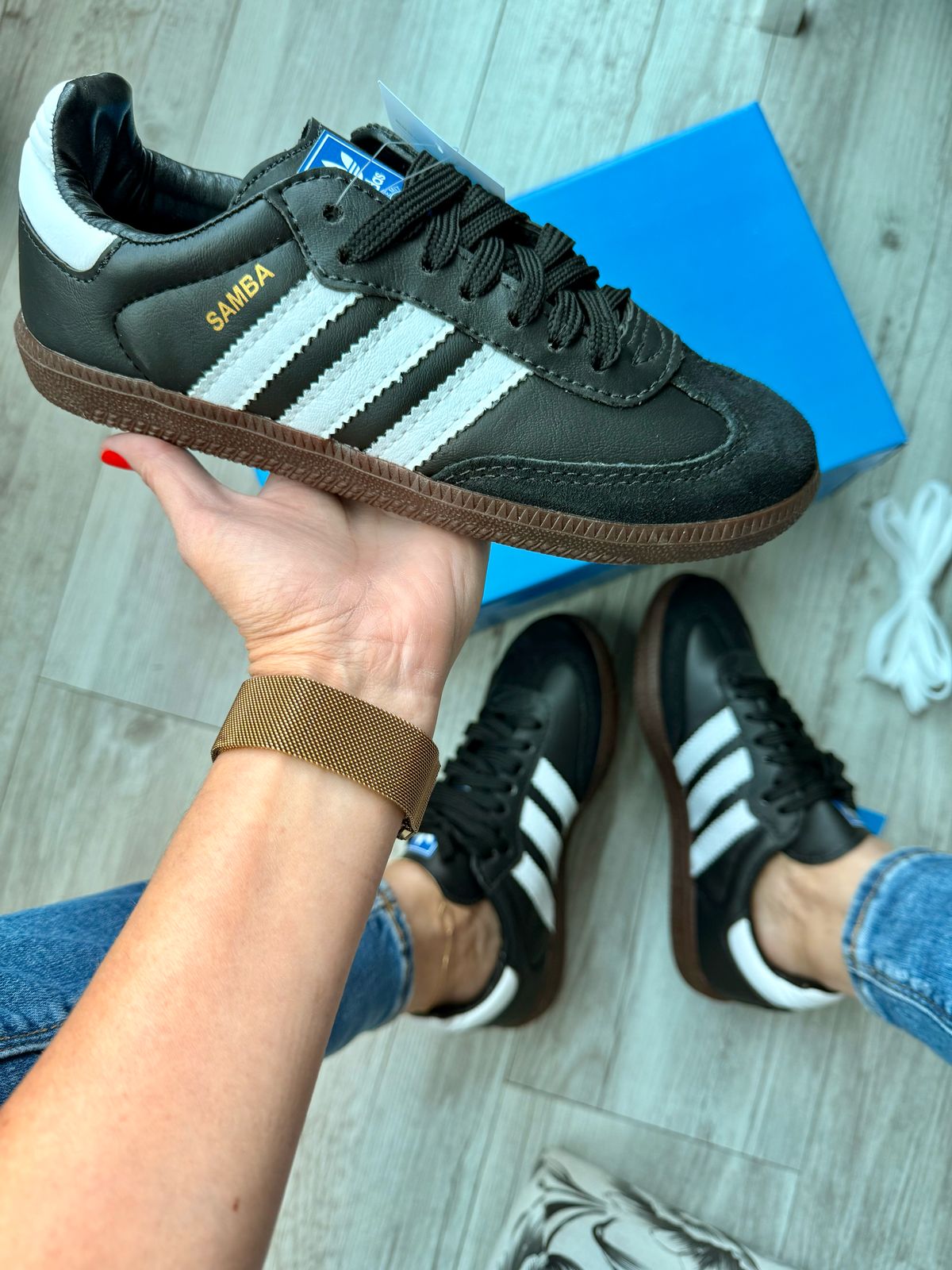 Adidas Samba Preto/Branco - Imagem 3