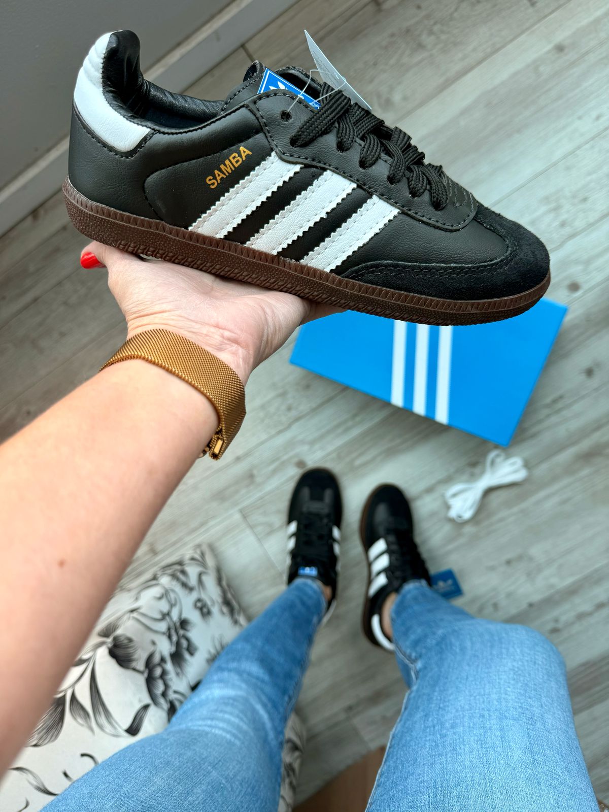 Adidas Samba Preto/Branco - Imagem 2