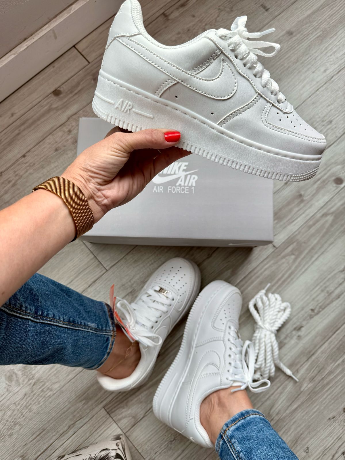 Nike Air Force Branco - Imagem 5
