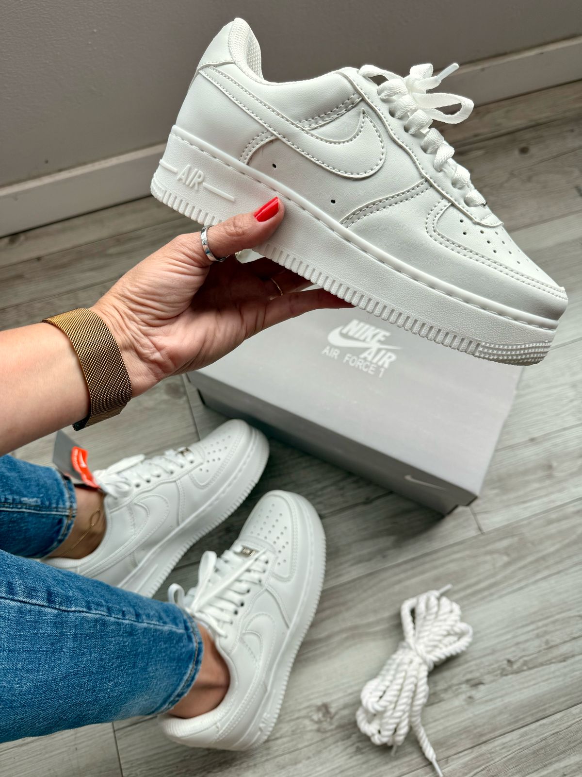 Nike Air Force Branco