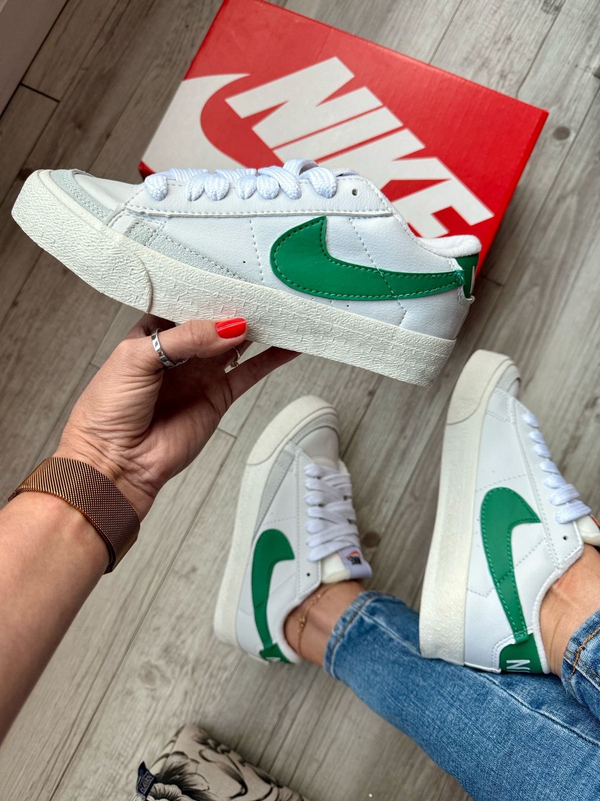 Nike Caldrone Branco/Verde