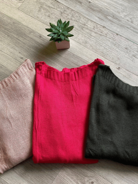 Blusa Tricô Manga Princesa