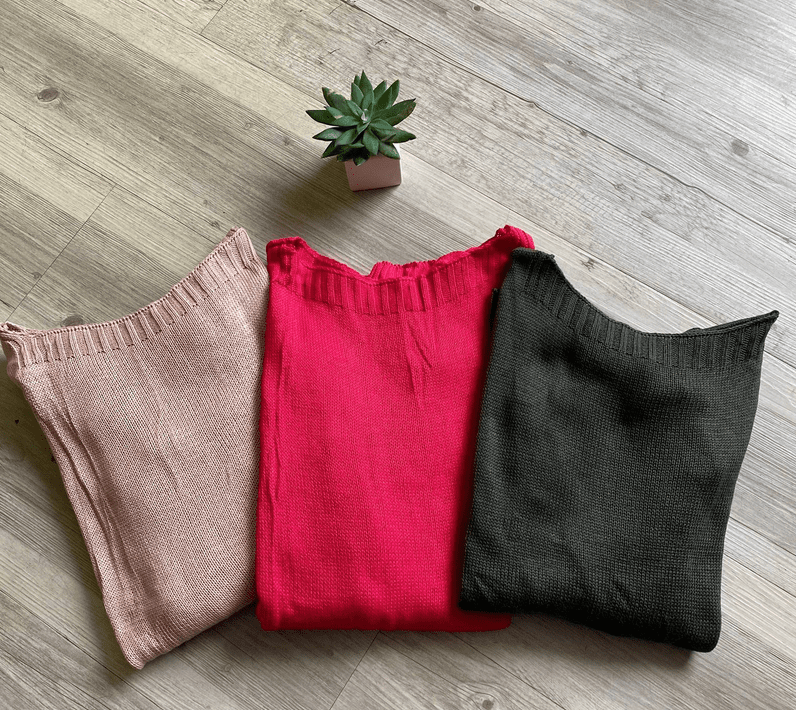 Blusa Tricô Manga Princesa
