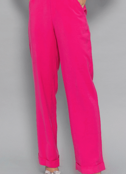 Calça Viscose Rosa Chiclete