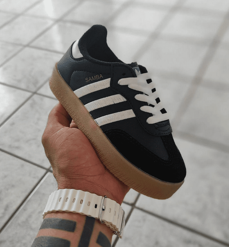 Adidas Samba Infantil Preto