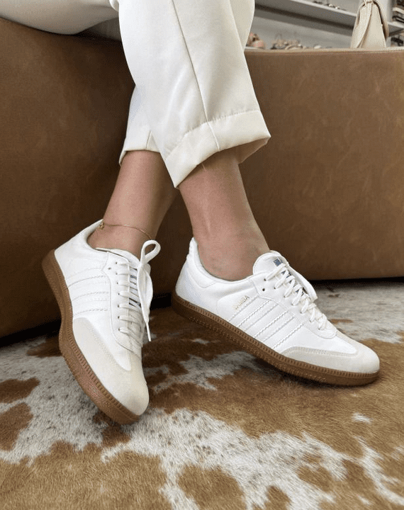Adidas Samba Branco/Branco - Imagem 2