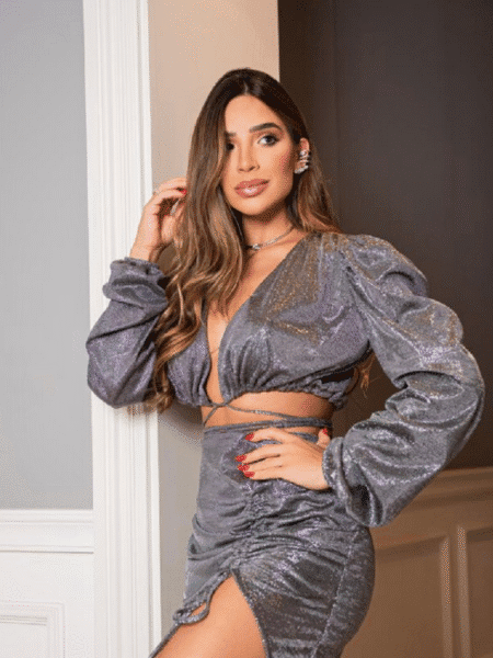 Conjunto Lurex Metalico