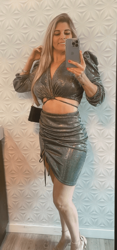 Conjunto Lurex Metalico - Imagem 3