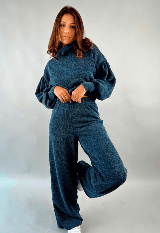 Calça Pantalona de Brilho