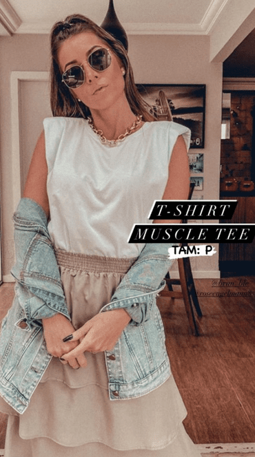 T-shirt Muscle Tee Branca