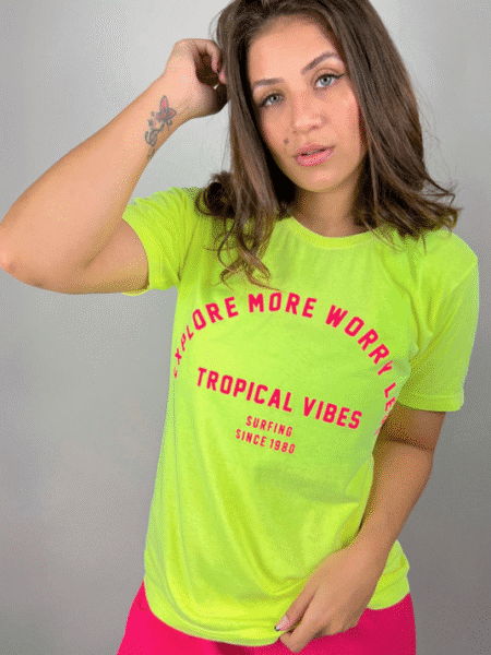T-shirt Tropical