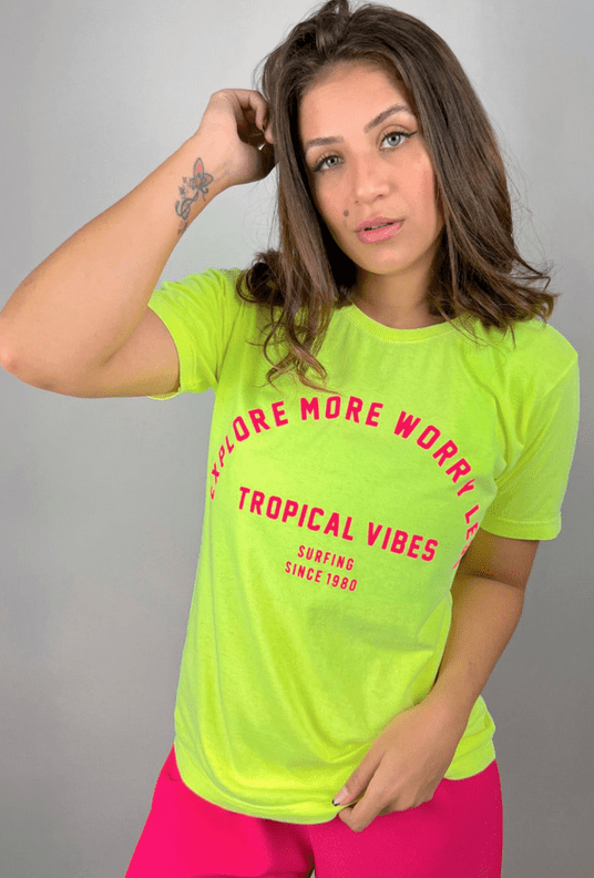 T-shirt Tropical