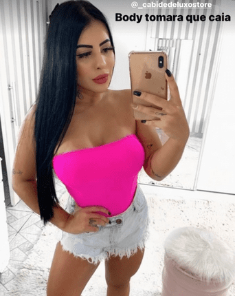Body Tomara que Caia Rosa