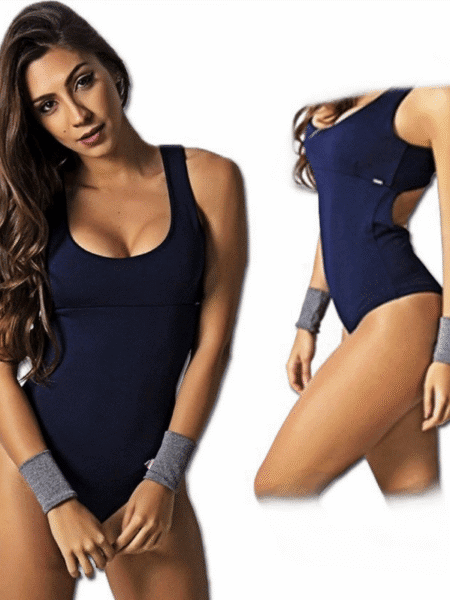 Body Azul Marinho