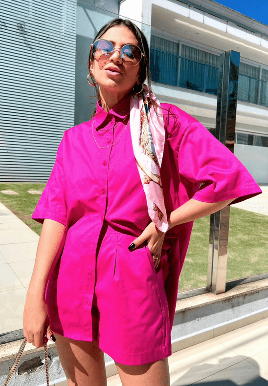 Camisa Rosa