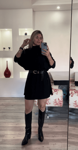 Vestido gola - Imagem 3