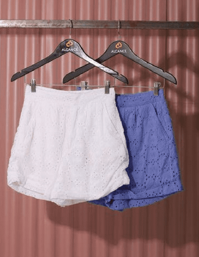 Short Laise Barra Italiana Branca - Imagem 4