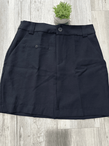 Saia Viscose Preta