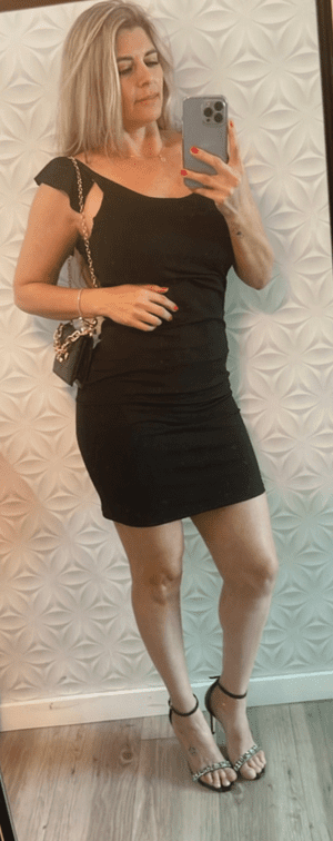 Vestido Alça Babadinho Canelado - Imagem 3