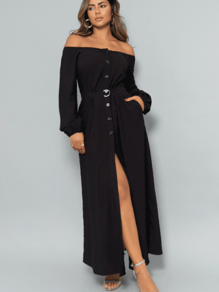 Vestido Longo Viscose