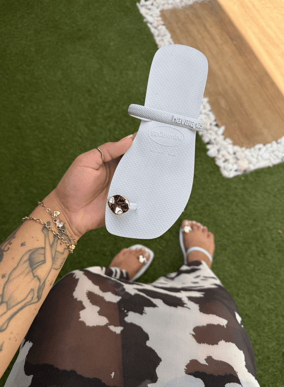 Chinelo Havaianas Dedo Pingente