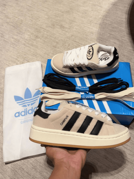 Adidas Campus Off White/Preto