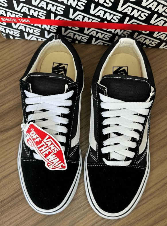 Vans Old Skool Preto/Branco - Imagem 2