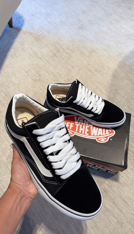 Vans Old Skool Preto/Branco - Imagem 4