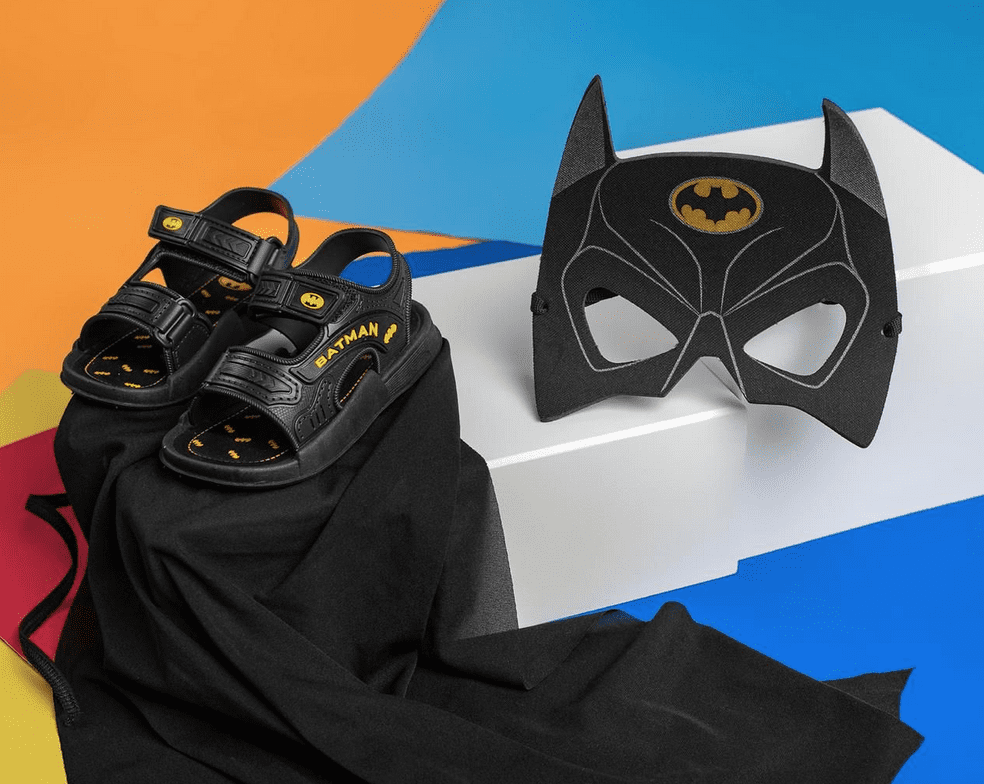 Sandália Kit Batman Infantil - Imagem 5