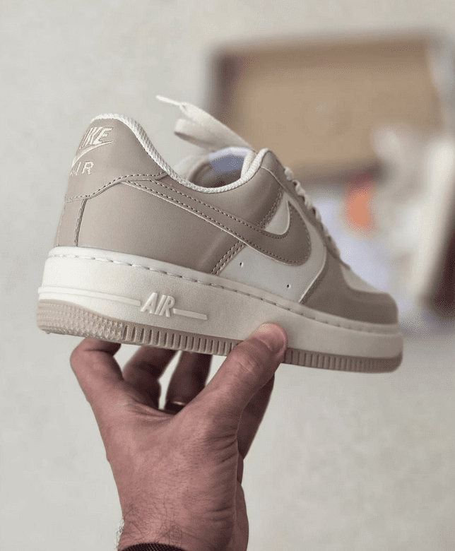 Nike Air Force Branco/Nude - Imagem 2
