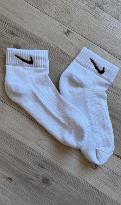 Meia Cano Curto Nike Branco - Imagem 2